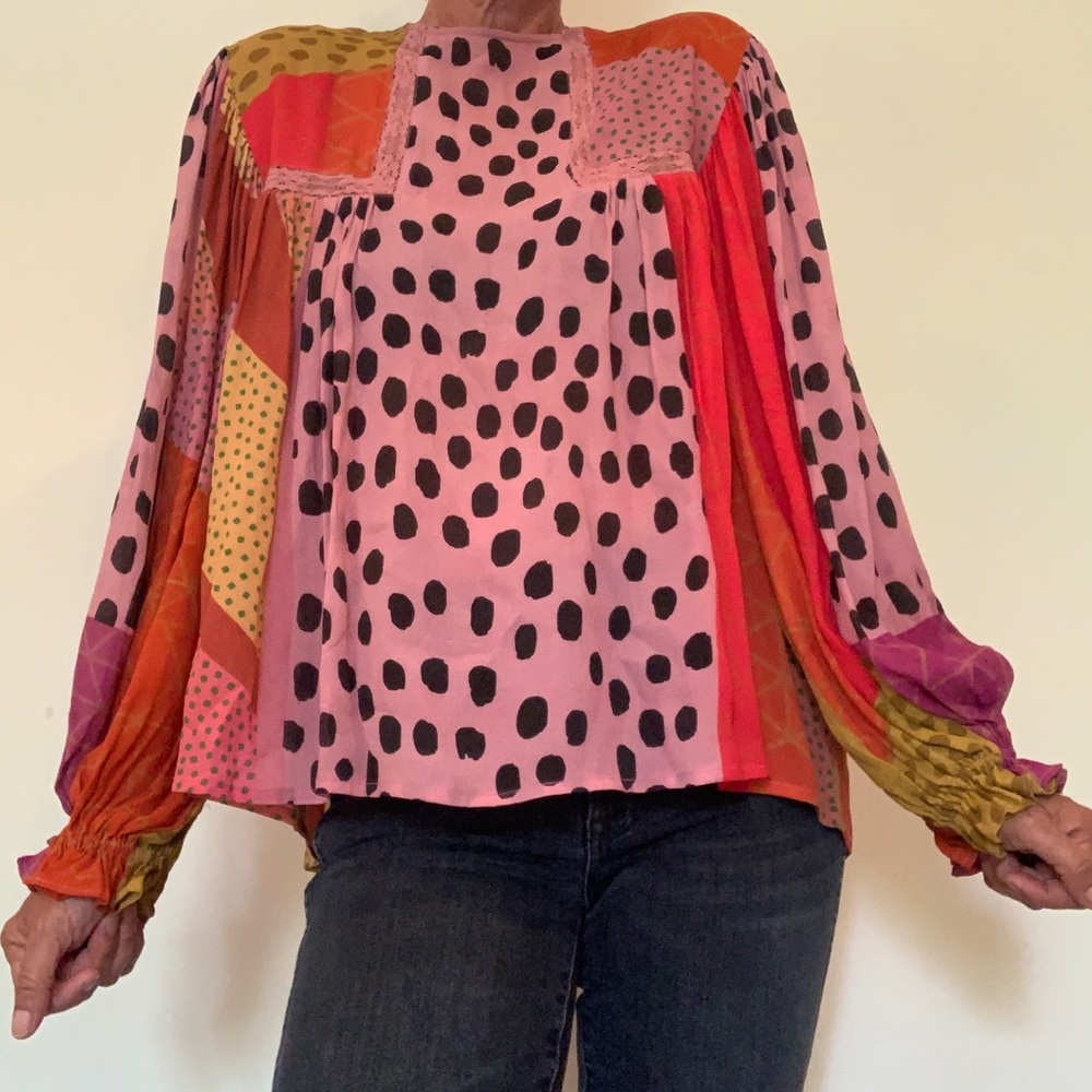 Bl-nk Printed Blouse